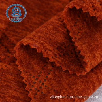 knitted 100% polyester wholesale silky furry fleece fabric